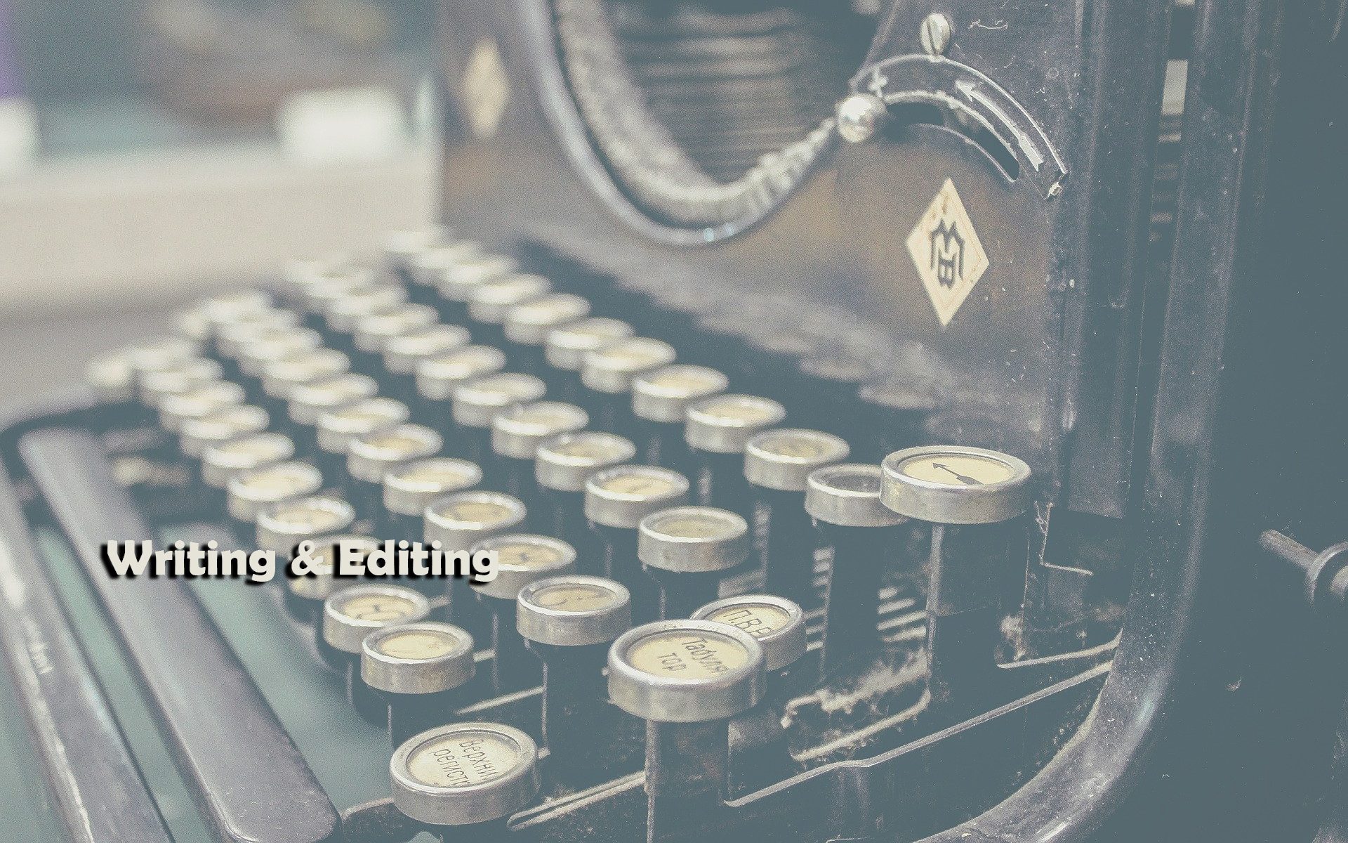 Writing and editing